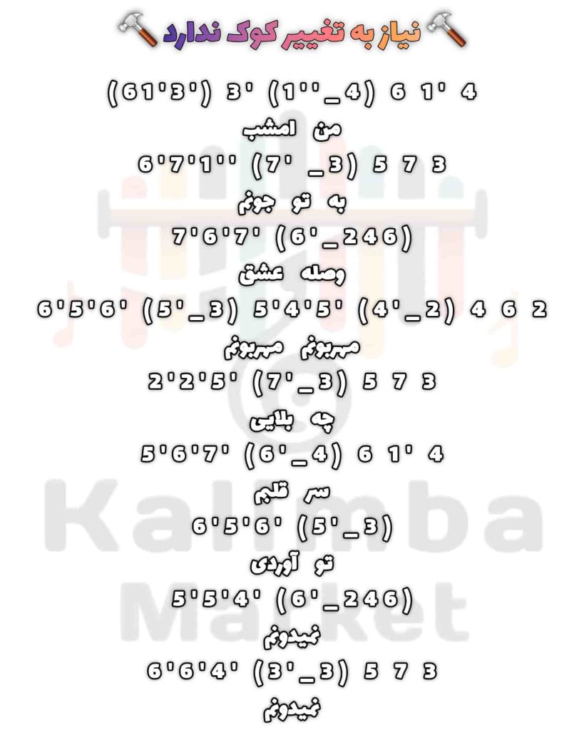 نت عددی کالیمبا چنگ هارپیکا
