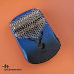 کالیمبا موکارین طرح حفره گوزن رنگ آبی